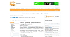 Desktop Screenshot of eleicoes.portaljpnoticias.com